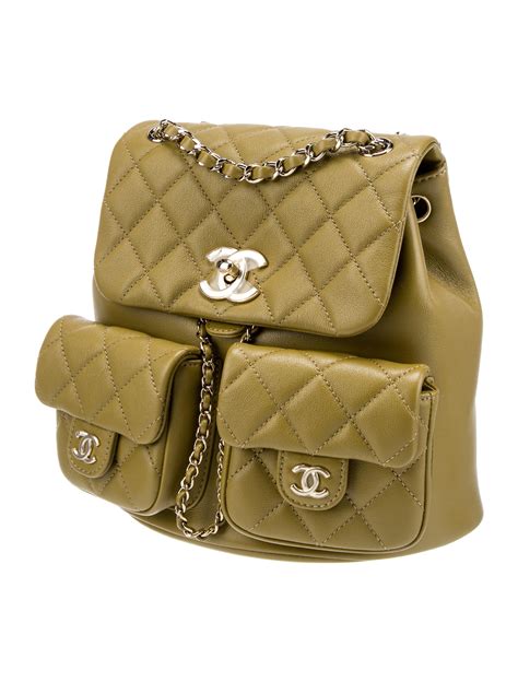 green chanel backpack|chanel duma backpack 2022 price.